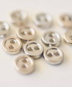 metallist nuku nööbid hõbe