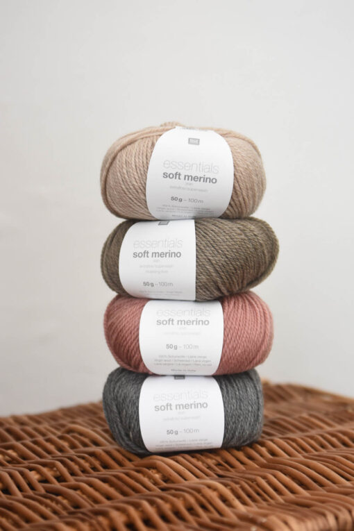 Rico Essentials Soft Merino – Aran weight wool