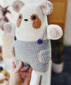 pehme pandakaru amigurumi õpetus