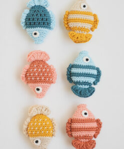 heegeldatud amigurumi kalakesed