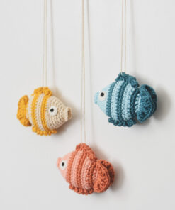 heegeldatud amigurumi kalakesed