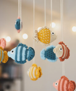 värvilised kalakesed amigurumi muster
