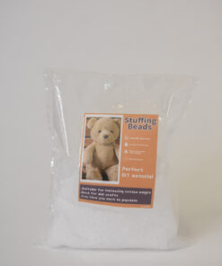 Weighted stuffing beads