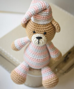 Crochet sleepy bear