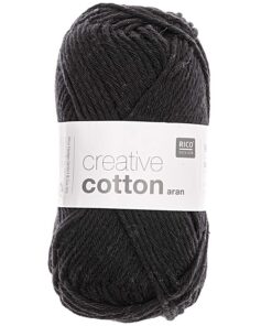 Creative Cotton Aran 90 Schwartz
