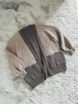 Heegeldatud Mezzo kardigan