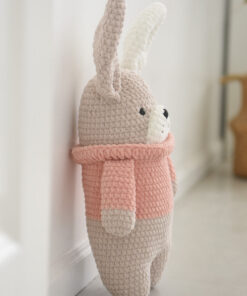 Pehme kaisujänes heegeldatud