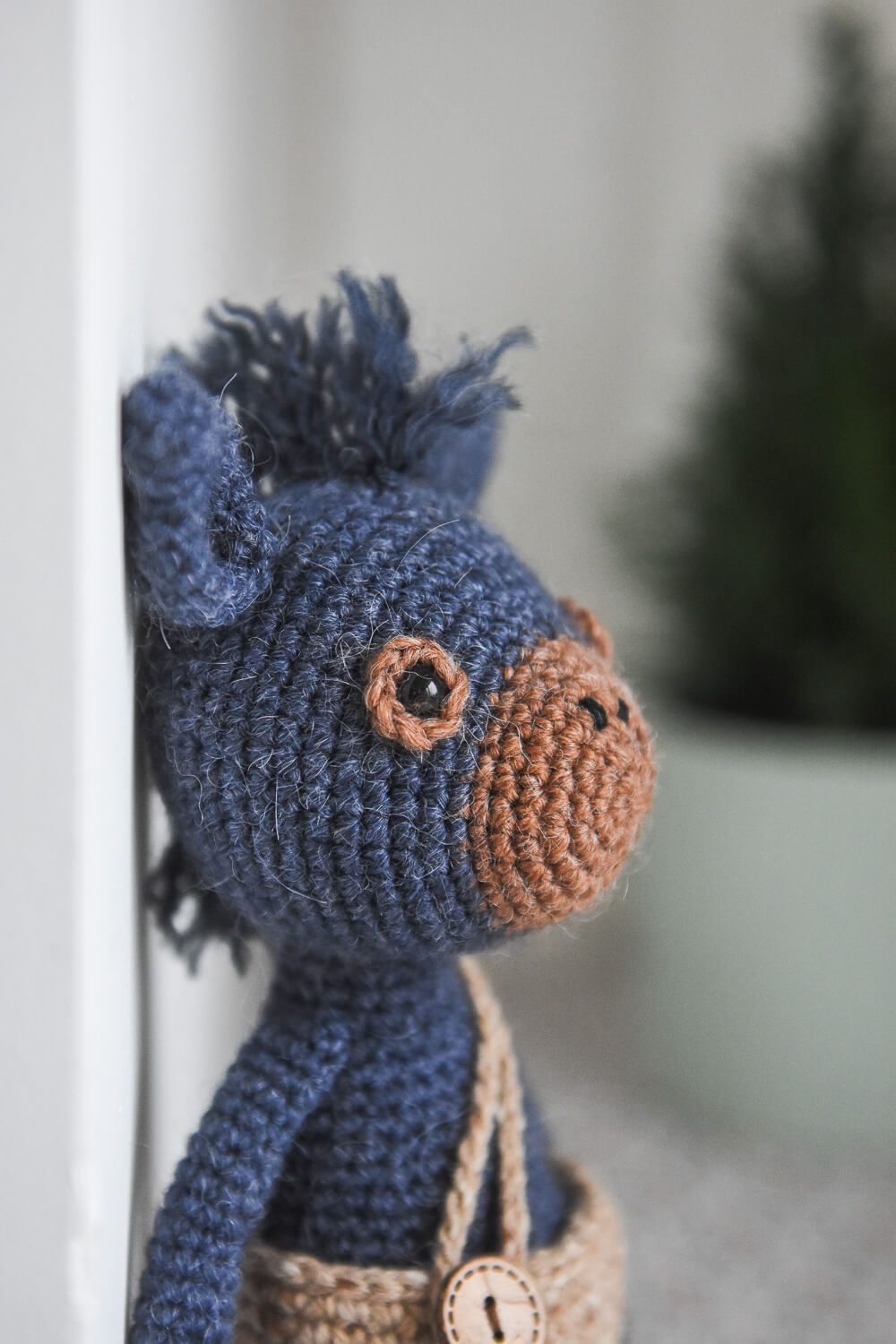 Crochet donkey