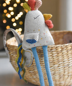 heegeldatud mänguasi kukk