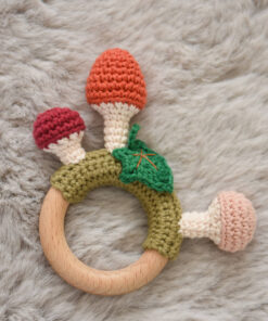 Heegeldatud seene närimisrõngas beebile