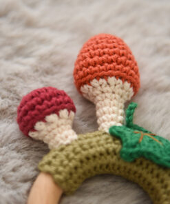 Heegeldatud seene närimisrõngas beebile