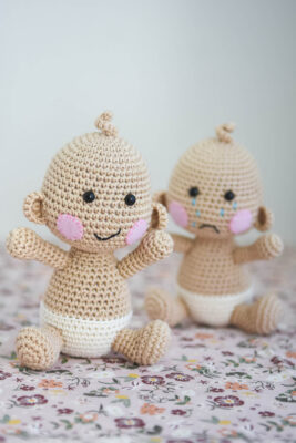 Crochet baby doll