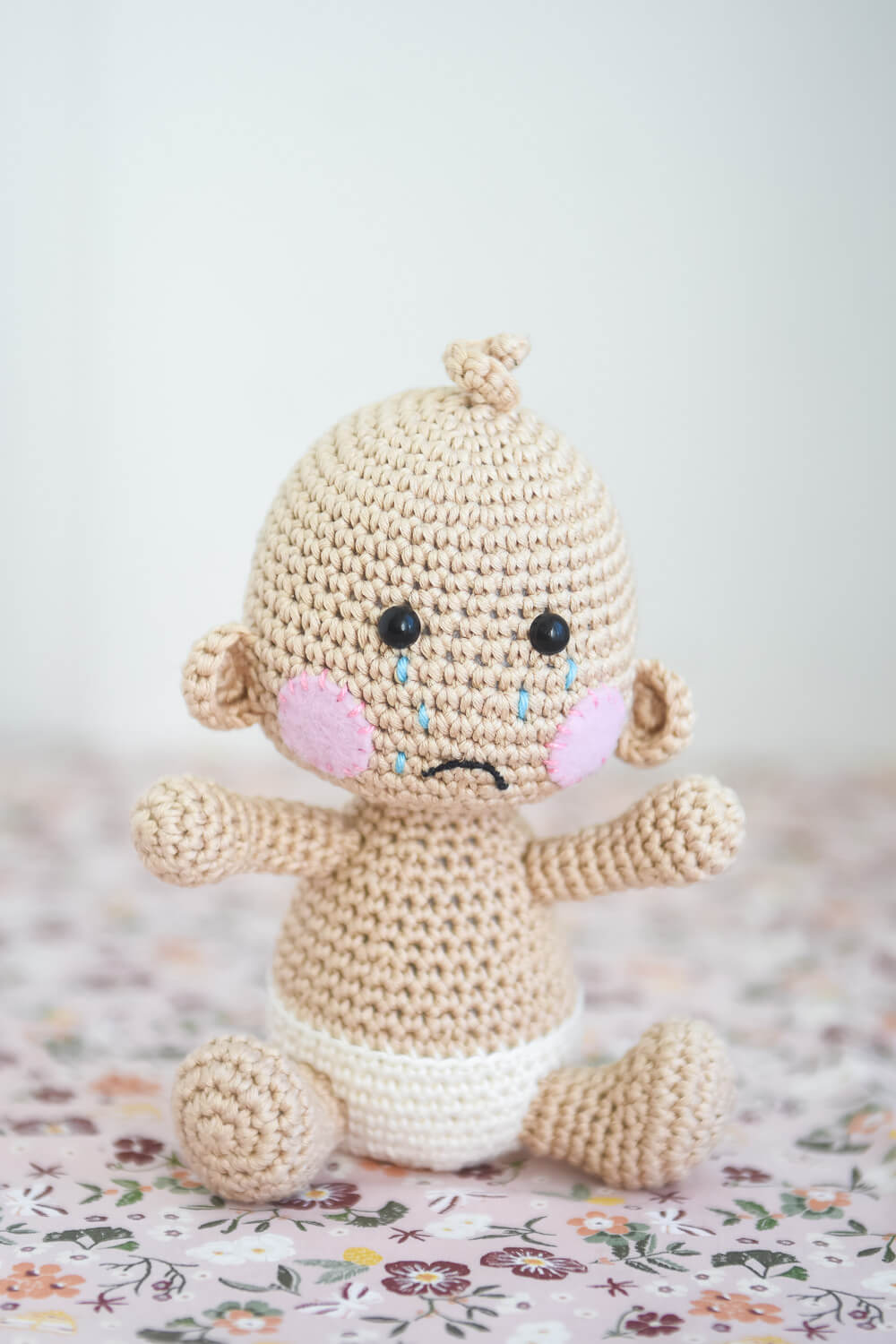 Crochet baby doll