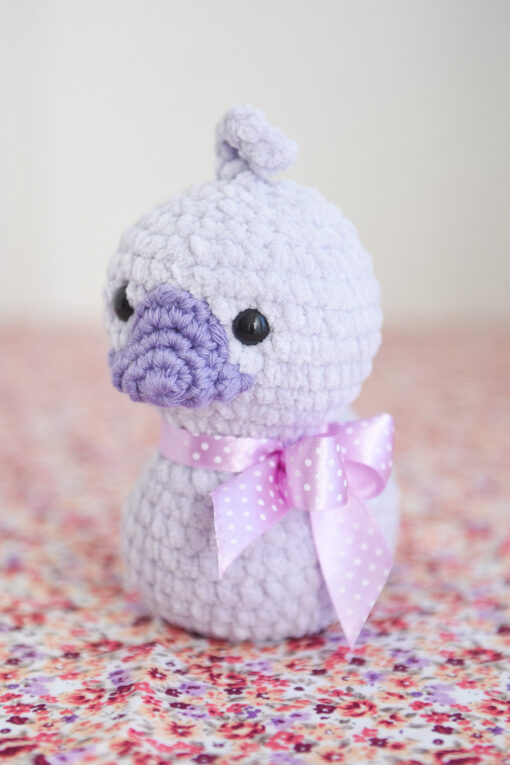 Cuddly duck toy