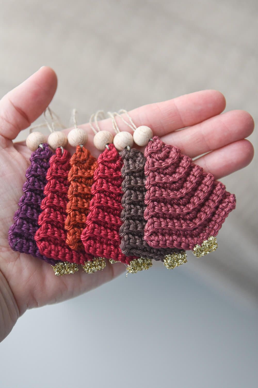 Adorable Crochet Christmas Trees