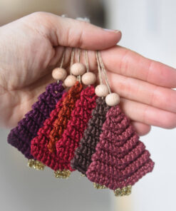 Crochet Christmas Tree ornaments