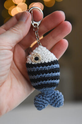 heegeldatud võtmehoidja kala