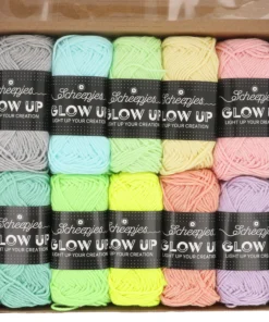 glow in the dark yarn color pack