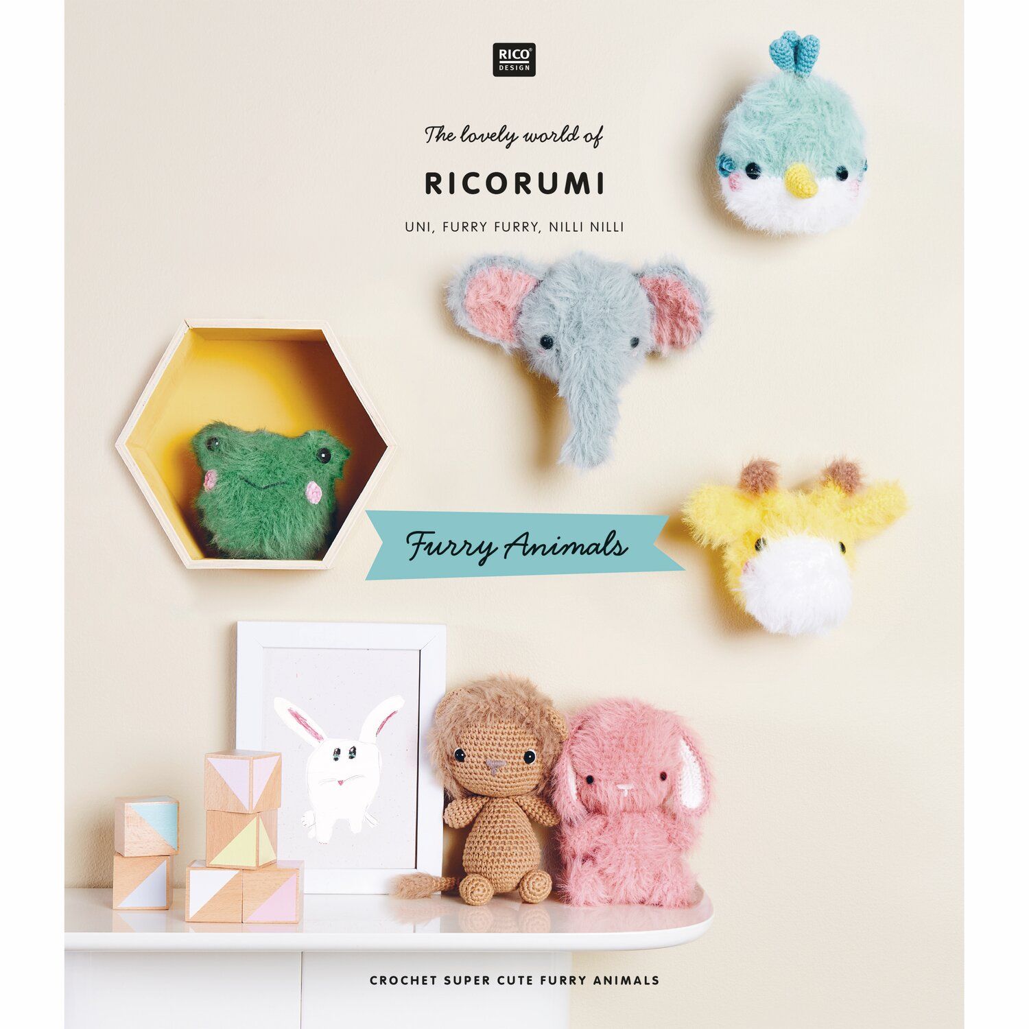 Furry Animals amigurumi booklet