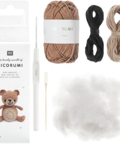 Ricorumi Mini Easy Crochet Set Teddy
