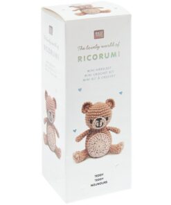 Ricorumi Mini Easy Crochet Set Teddy