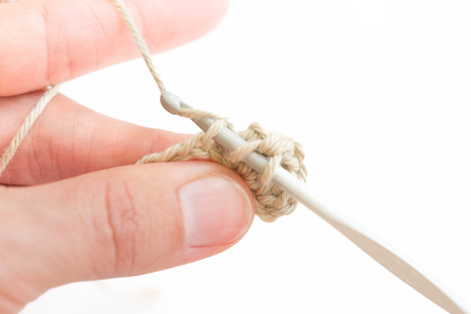 double crochet step 2