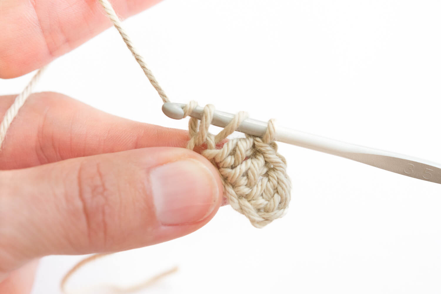 double crochet step 3