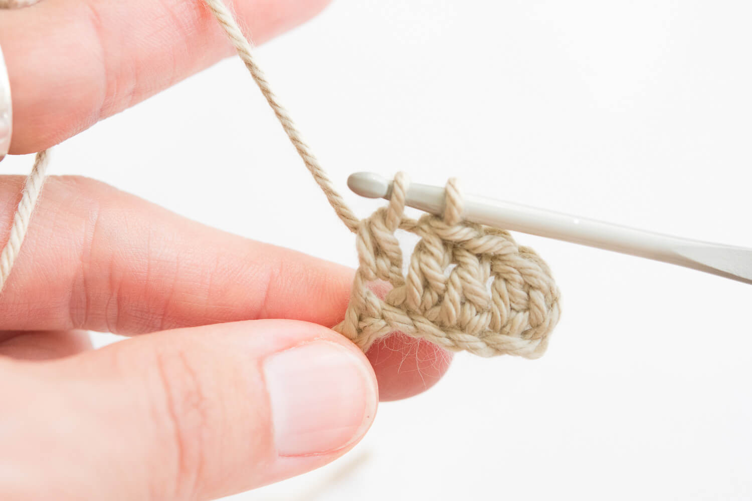 double crochet step 3