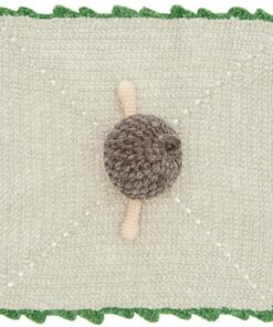 acorn baby blanket crochet kit