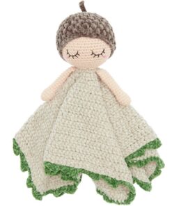 acorn baby blanket crochet kit
