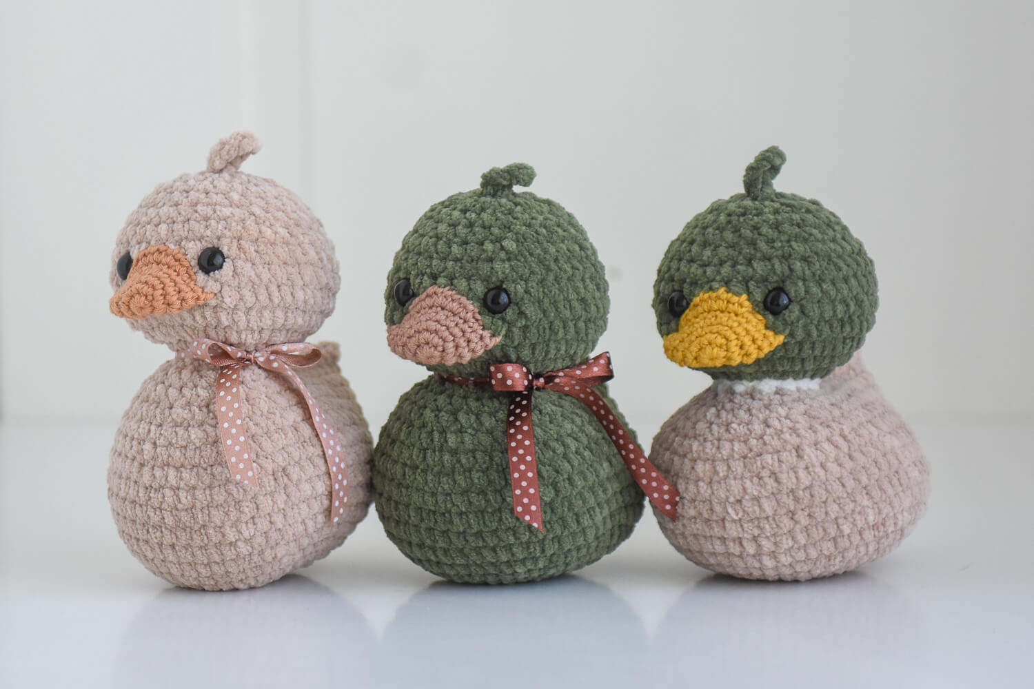 amigurumi crochet duck