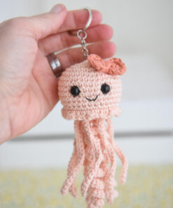 heegeldatud meduus votmehoidja roosa