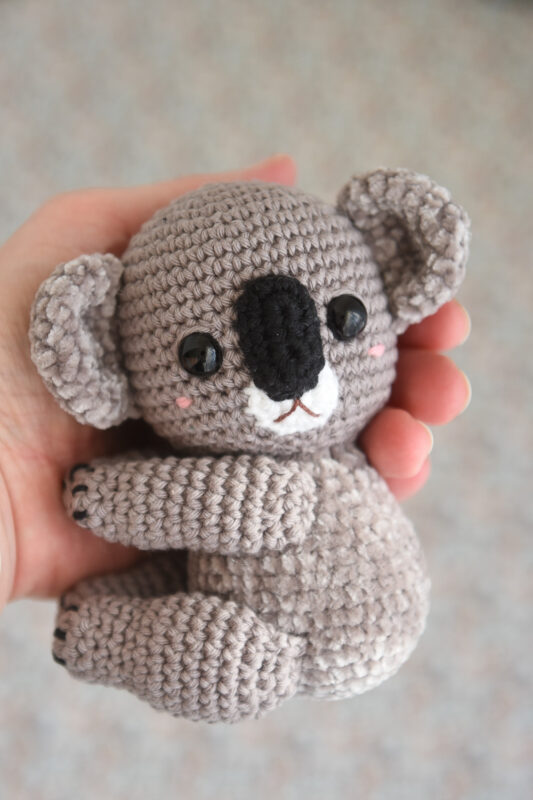 heegeldatud koaala muster