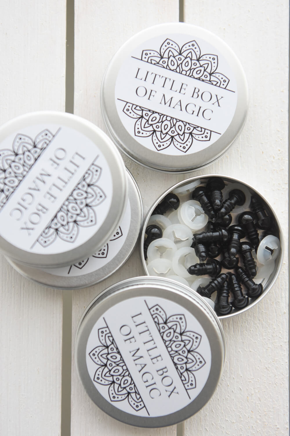 Turvasilmade komplekt amigurumile (15 paari) - Little Box Of Magic - Image 3