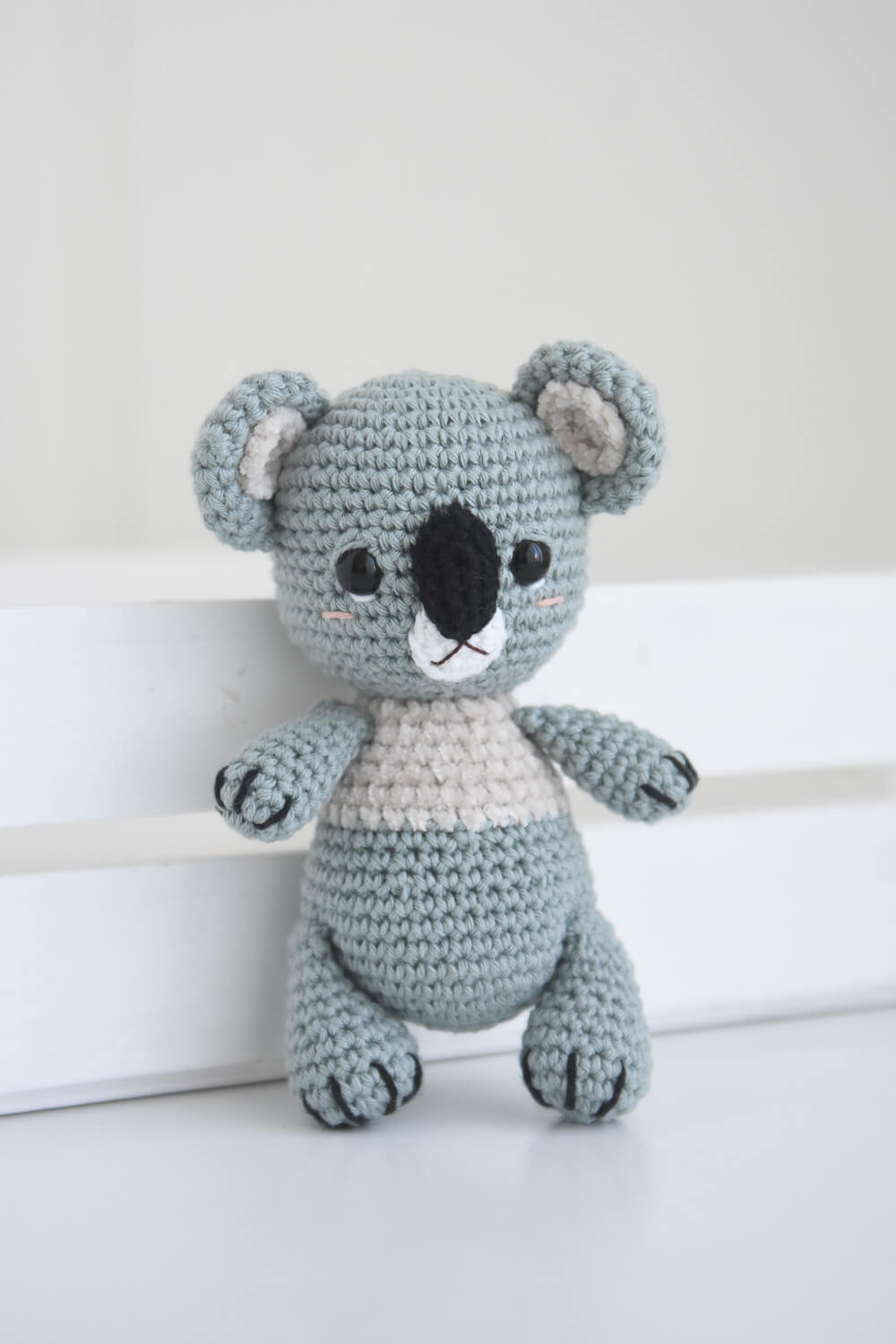 väike heegeldatud koaala