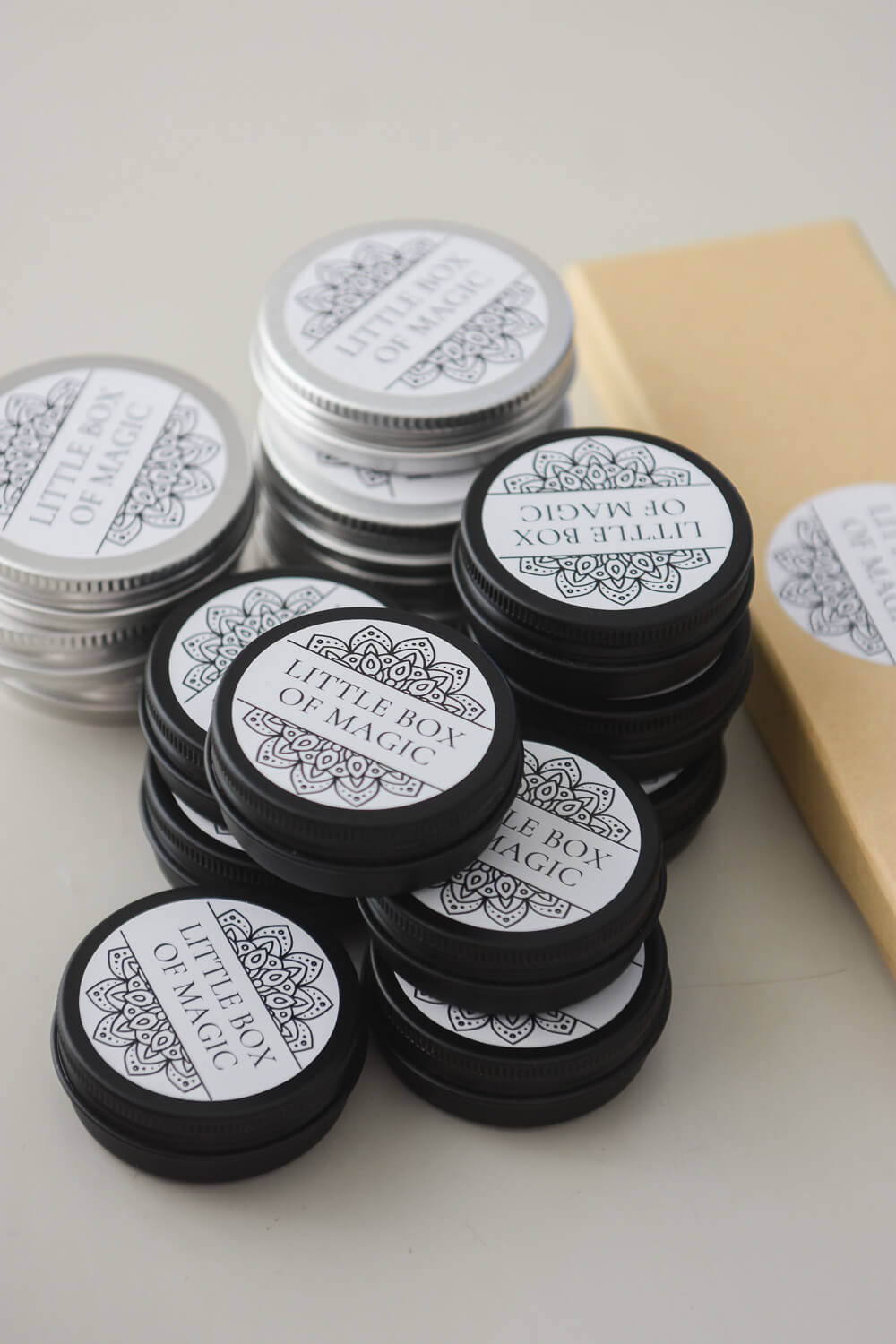 metal tin for crochet tools