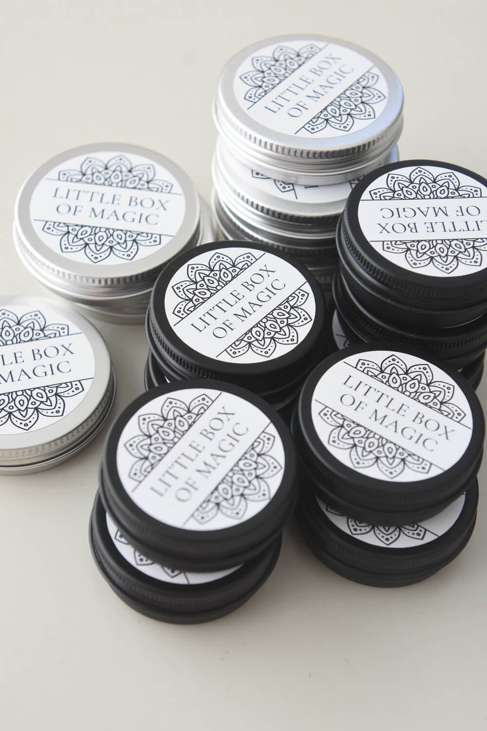metal tin for crochet tools