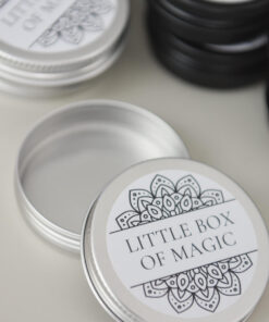 tins and boxes for crochet tools