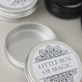 Silver tin (60x15 mm)