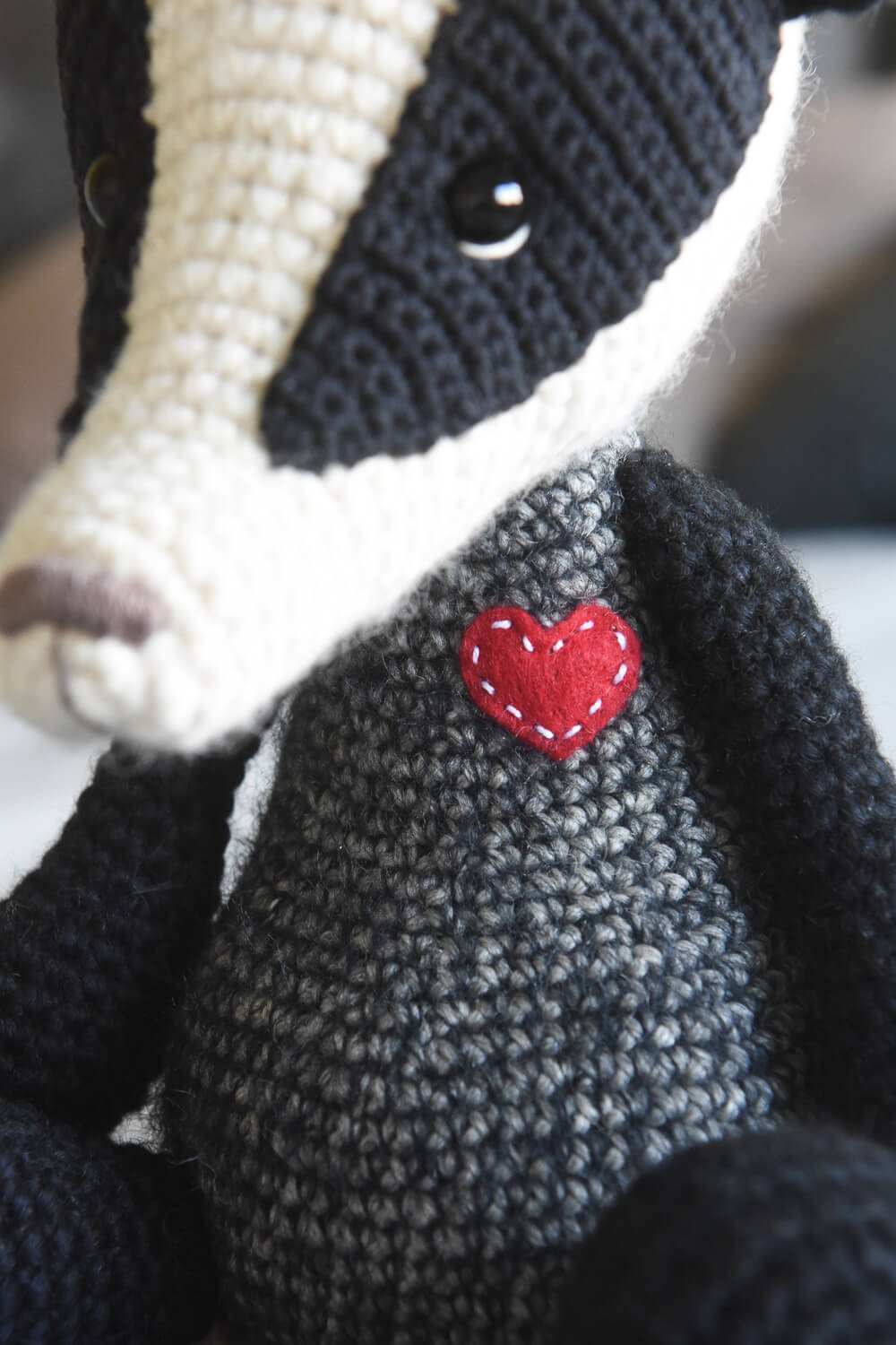 Crochet Badger