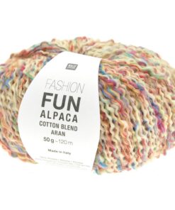 Rico Fun Alpaca Cotton Blend Aran