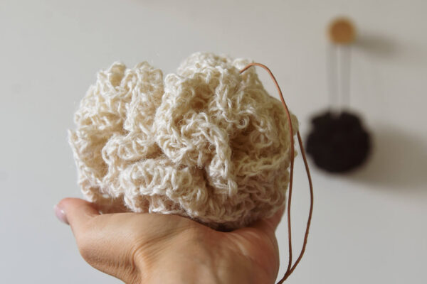 shower pouf free crochet pattern