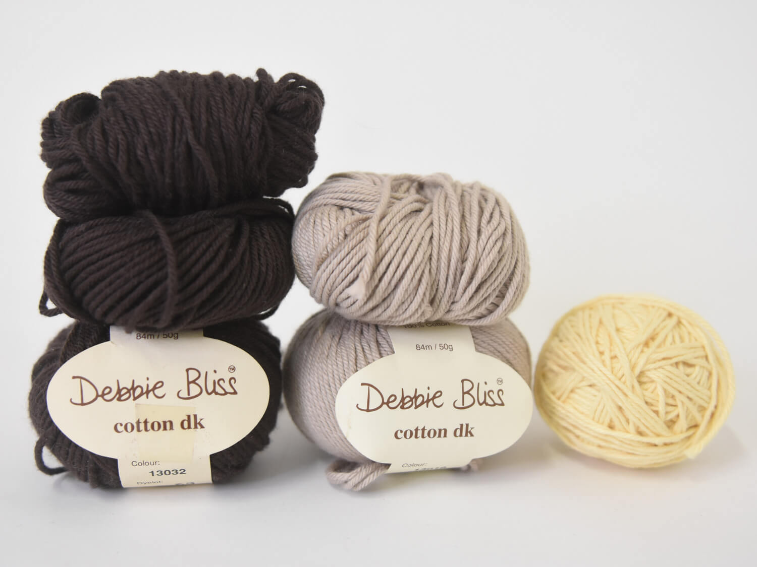 Debbie Bliss Cotton DK lõngajäägid