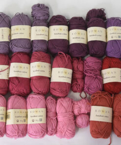 Rowan Handknit Cotton punane roosa lilla