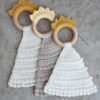 princess teether lovey crochet pattern